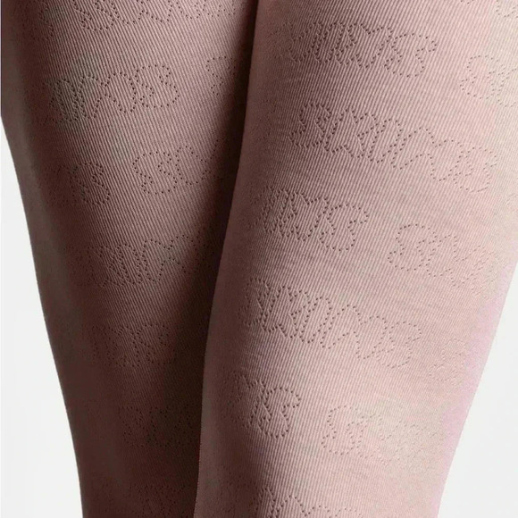 SKIMS Other - SKIMS Logo Pointelle Leggings Quartz Women’s xxs